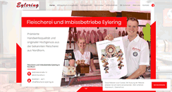 Desktop Screenshot of fleischerei-eylering.de
